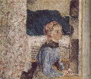Camille Pissarro farm girl oil painting artist